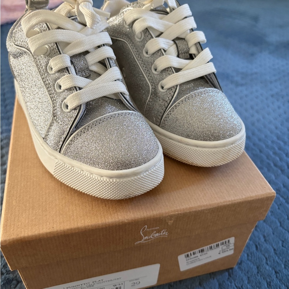 Kids Silver Sneakers